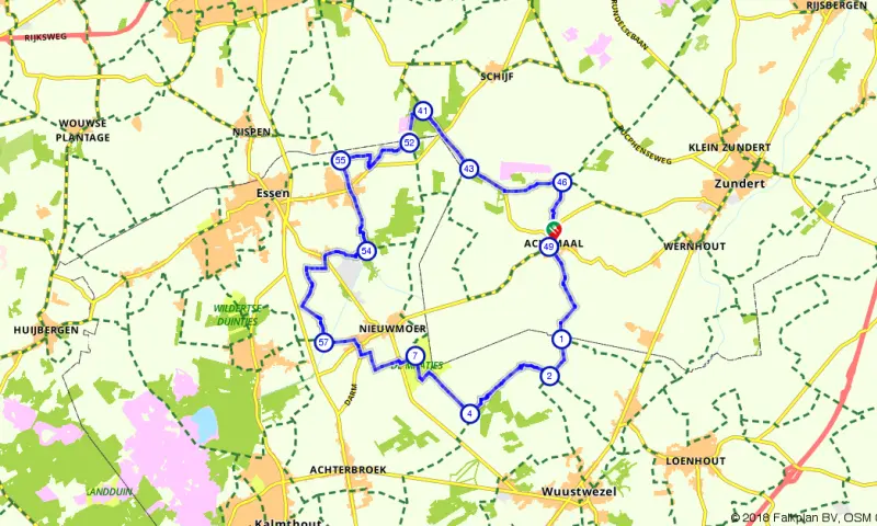 Route Noord-Brabant