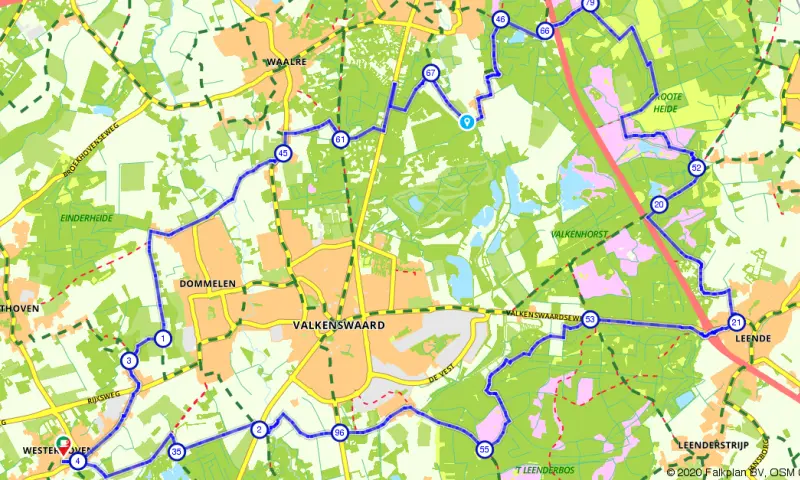 Route Noord-Brabant