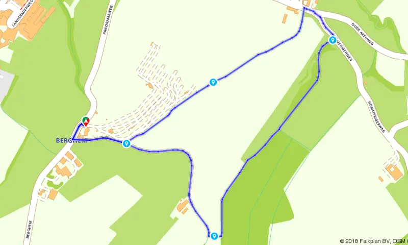 Route in Limburg