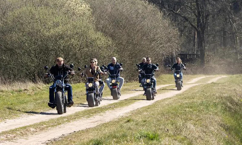 toeren op e-chopper