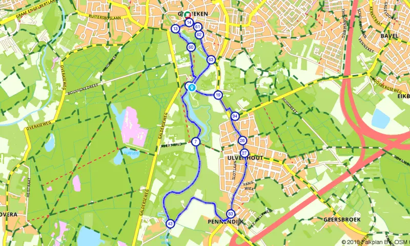 Route Noord-Brabant