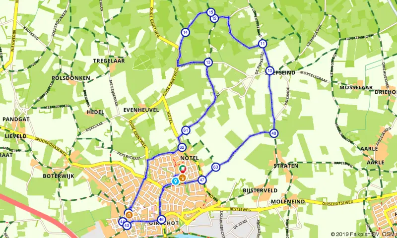 Route Noord-Brabant