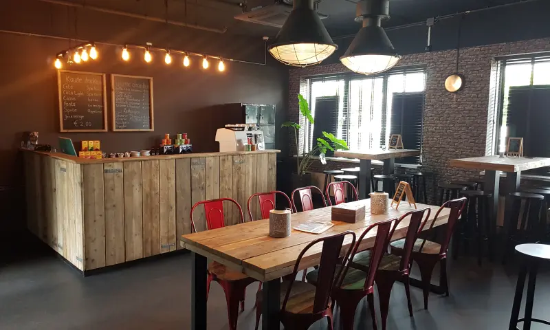 Bar na de activiteit