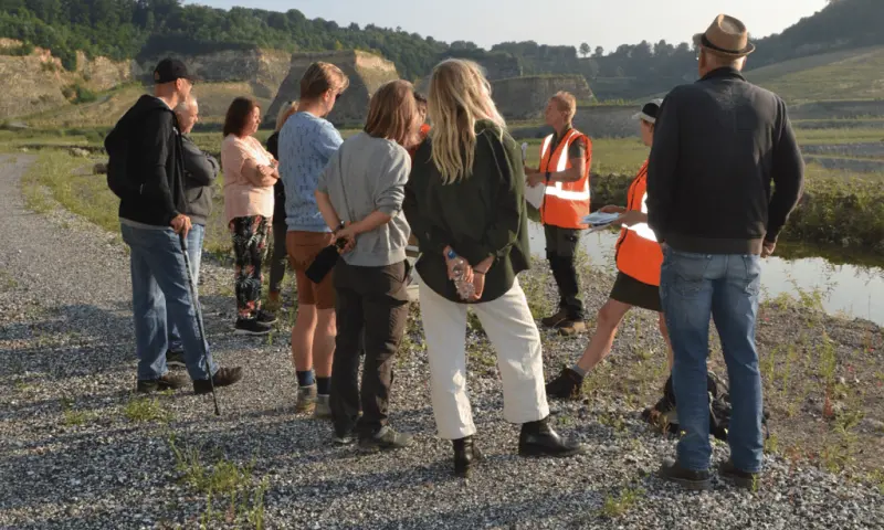Excursie door de ENCI-groeve in Maastricht: Ontdek de Nieuwe Natuur