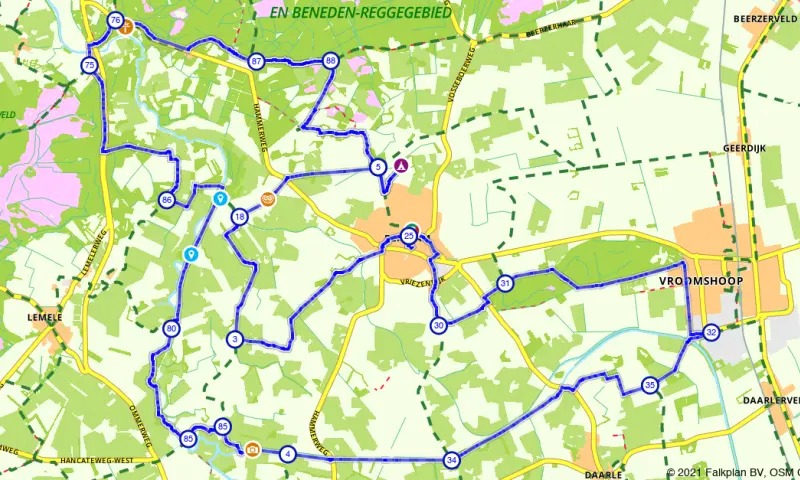 Route in Overijssel
