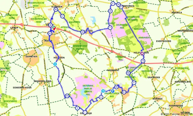 Route Noord-Brabant