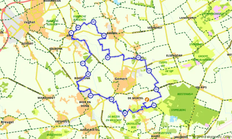 Fietsen Stippelberg