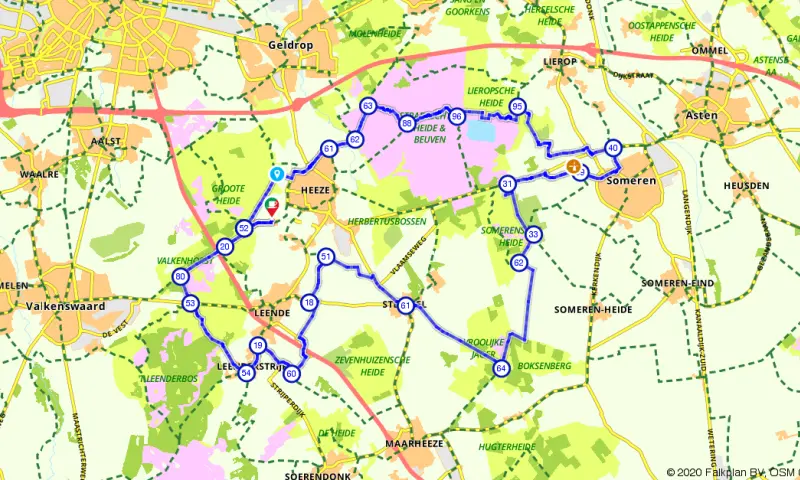 Route Noord-Brabant