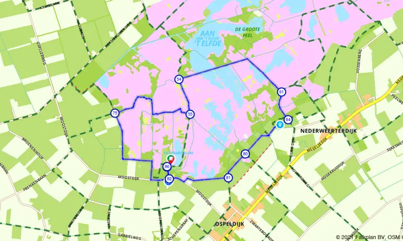 Route in Limburg
