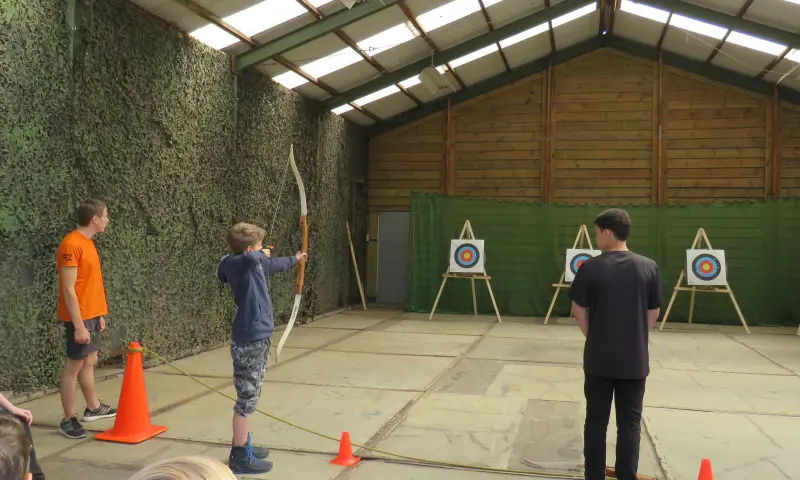 Pijl en boog schieten