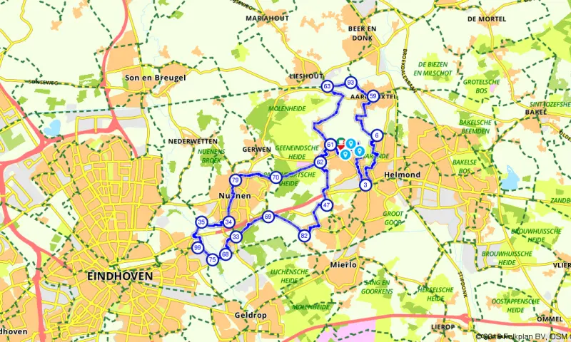 Route Noord-Brabant