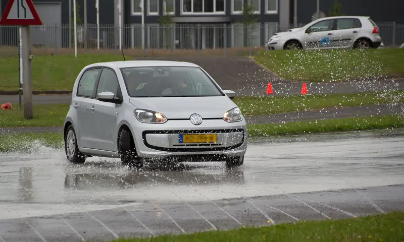 Driften met de auto