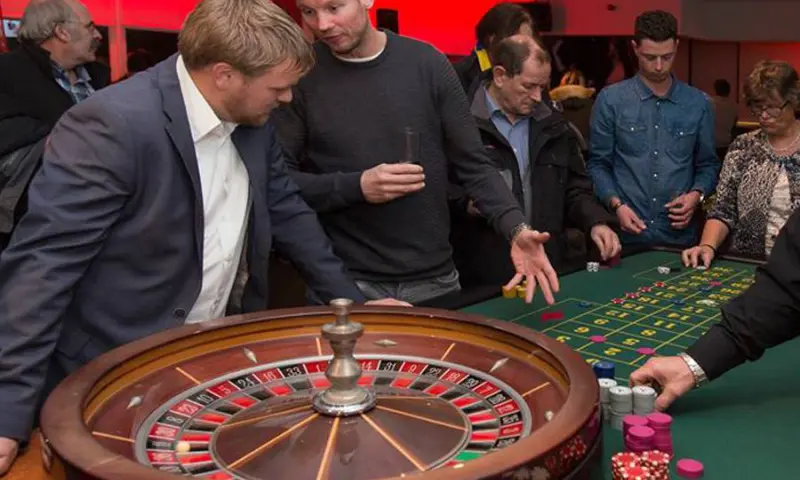 Het casino aan boord