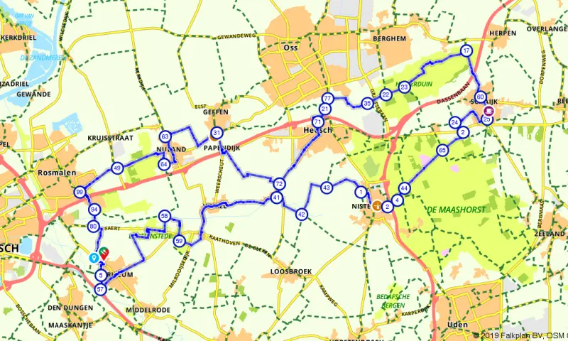 Route Noord-Brabant