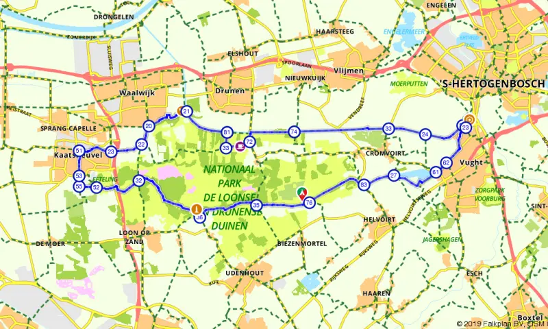 Route Noord-Brabant