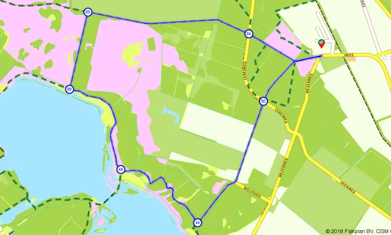Route in Limburg