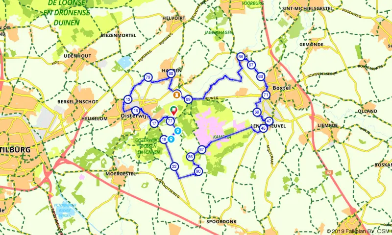 Route Noord-Brabant