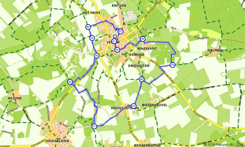 Route Noord-Brabant