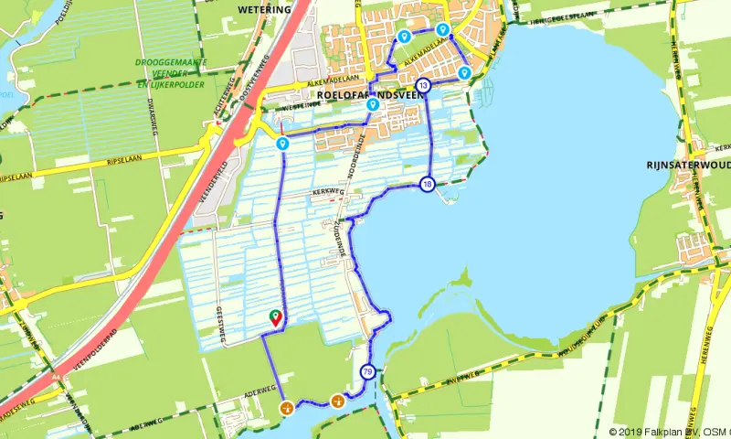 Route Zuid-Holland