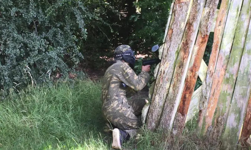 Camouflage Paintball