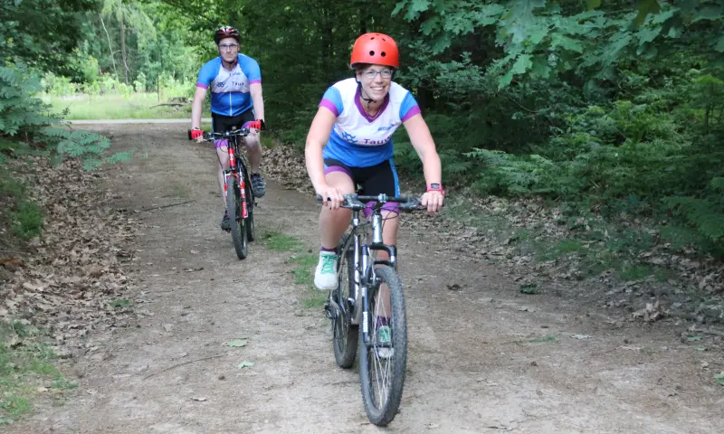 Bezoeker bij activiteit