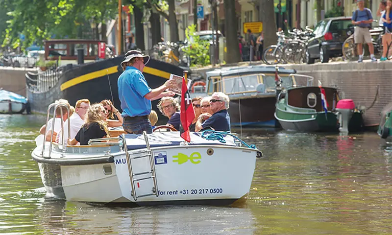 Met een gids door Amsterdam