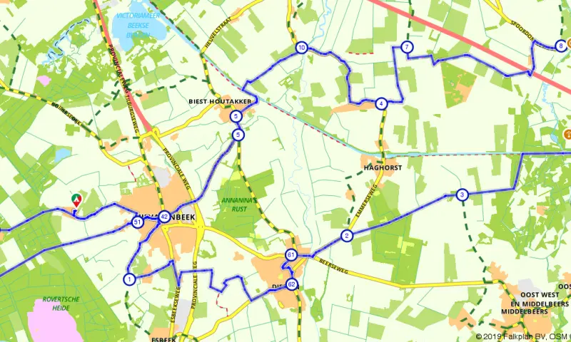 Fietsen rondom Haghorst