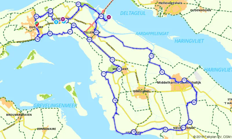 Route Zuid-Holland