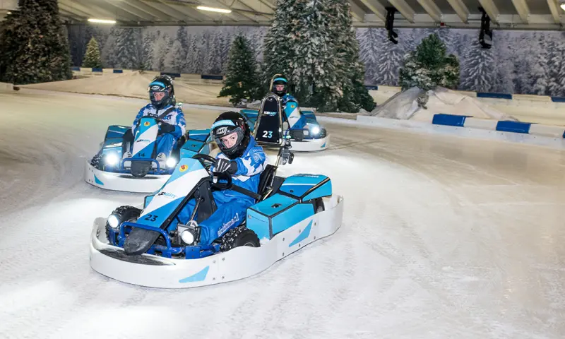 IJskarten op IJsbaan