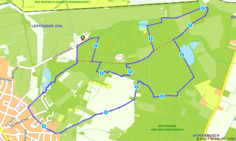 Route in Limburg