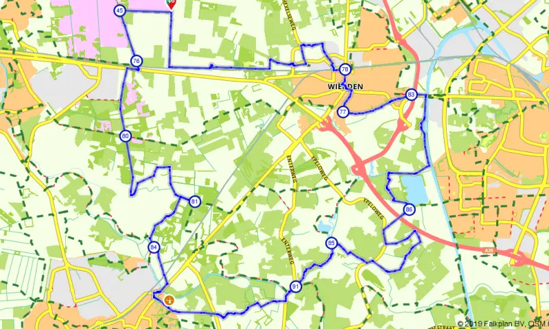 Route in Overijssel
