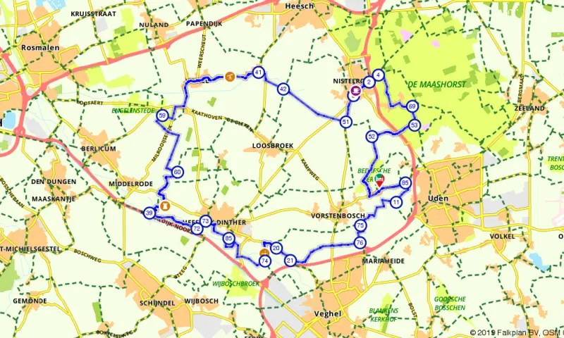 Route Noord-Brabant
