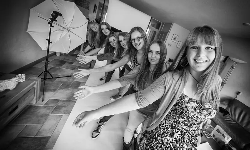 Kinderfeestje met Meiden