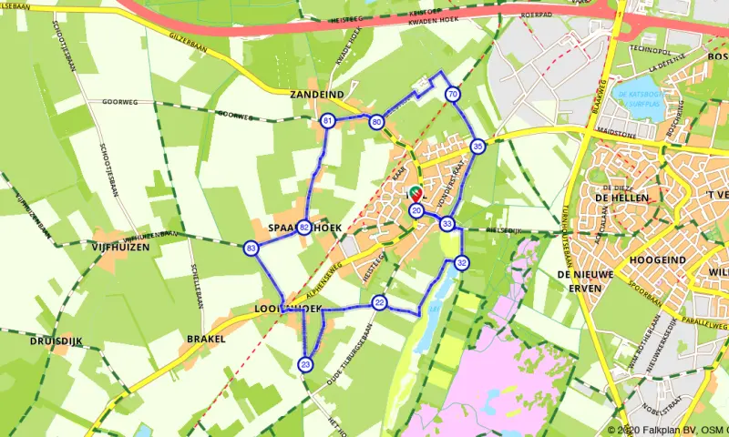 Route Noord-Brabant