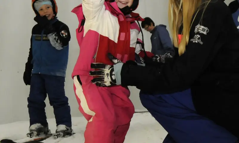 Les voor Kinderen bij SnowWorld