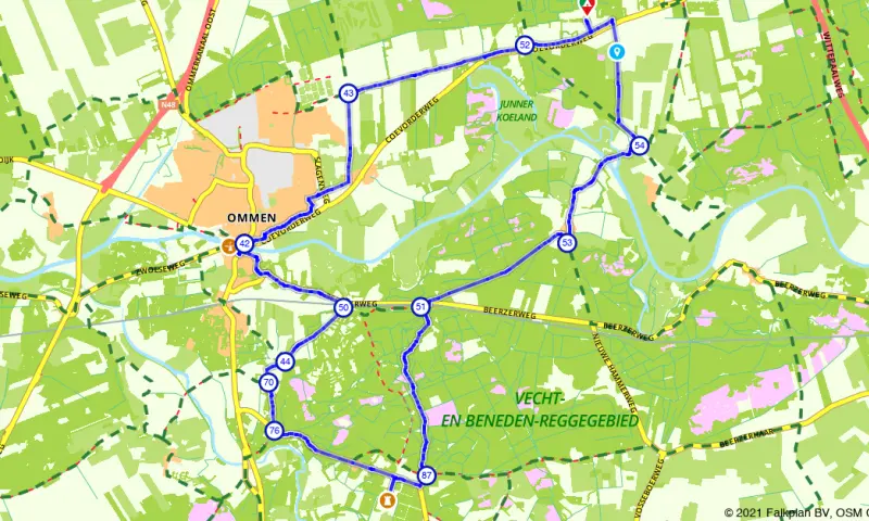 Route in Overijssel