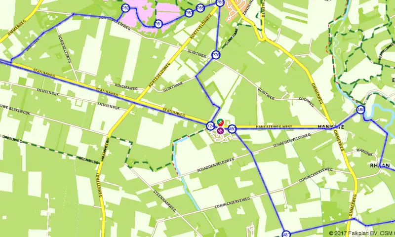 Route in Overijssel