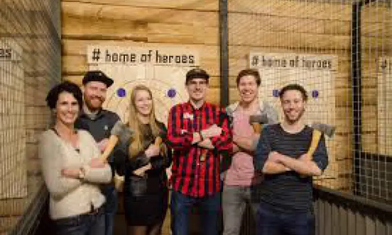 Deelnemers bijlwerpen