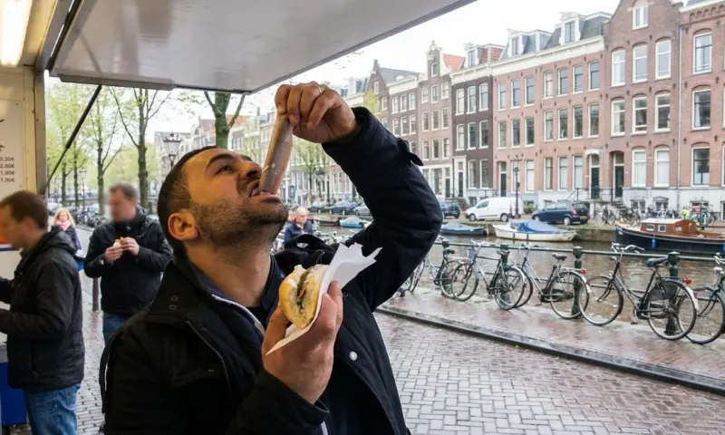 Haring en snacks
