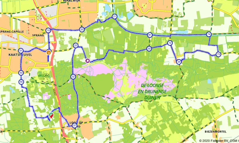 Route Noord-Brabant