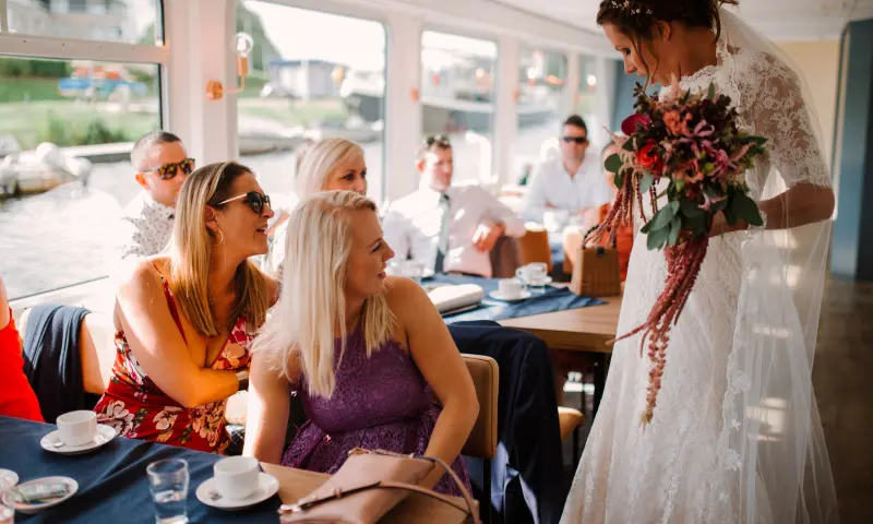 Bruiloft in de Party Boot