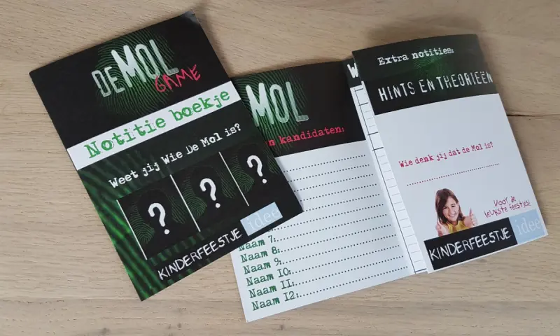 Wie is de Mol Kinderfeestje