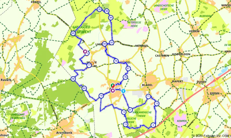 Route Noord-Brabant