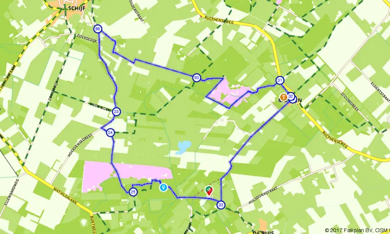 Route Noord-Brabant