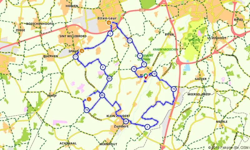 Route Noord-Brabant