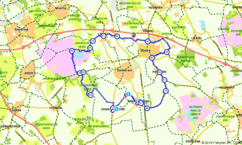 Route Noord-Brabant