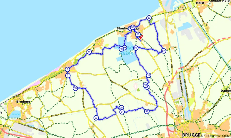 Route in het buitenland