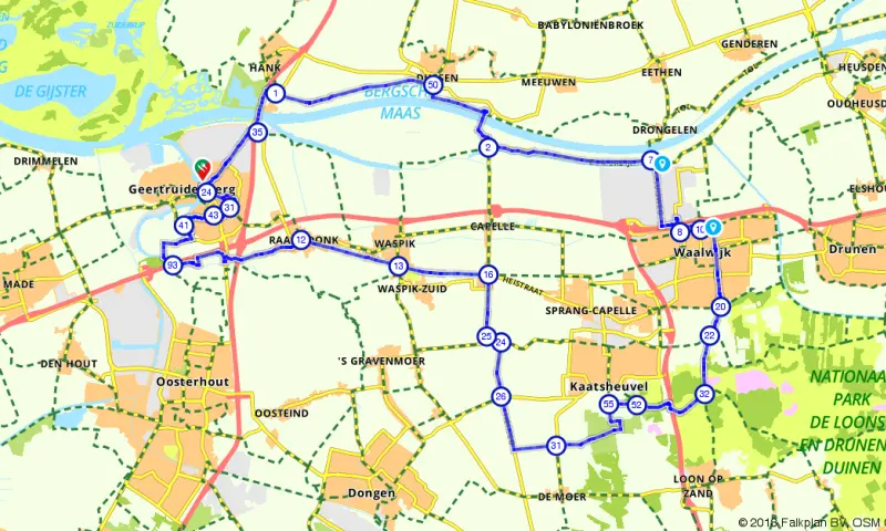 Route Noord-Brabant