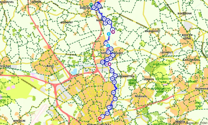 Route Noord-Brabant