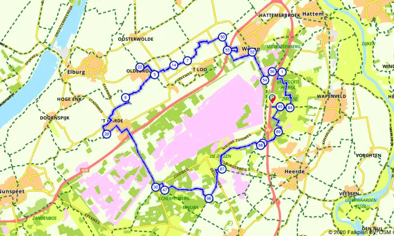 De Oldebroekse Heide op de Veluwe